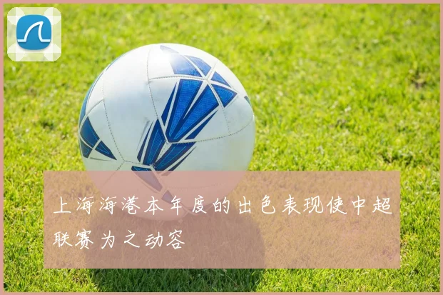 上海海港本年度的出色表现使中超联赛为之动容